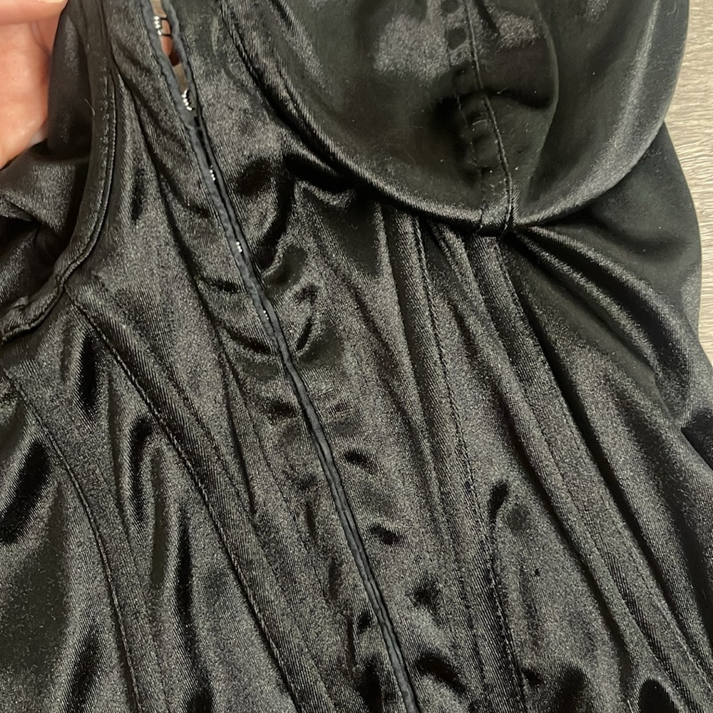 Urban outfitters Black Satin strapless corset - Picture 3 of 4